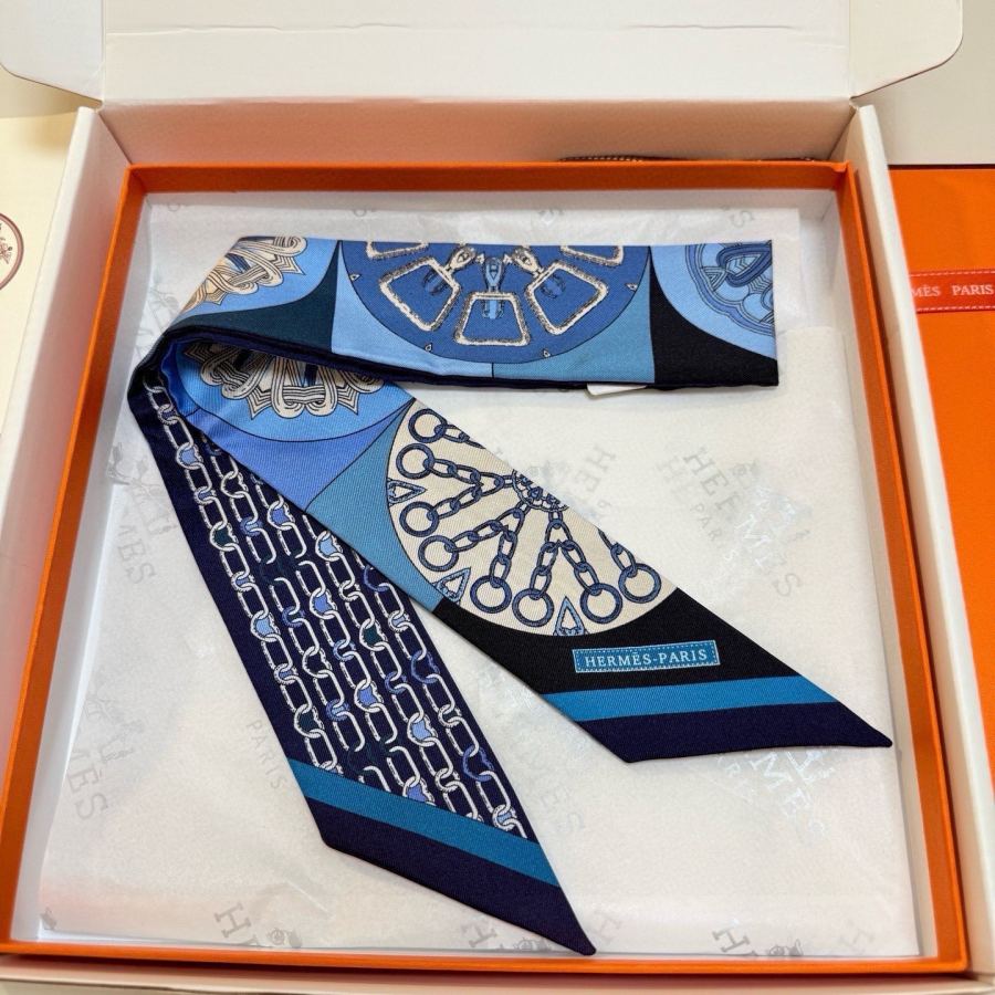 1:1 Replica Hermes Scarf Hermes“ ”Twilly — Premium Replica — photo 8
