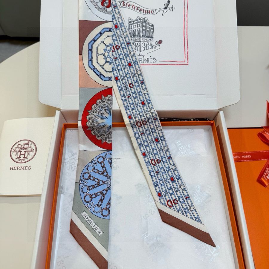 1:1 Replica Hermes Scarf Hermes“ ”Twilly — AAA Quality Replica — photo 9