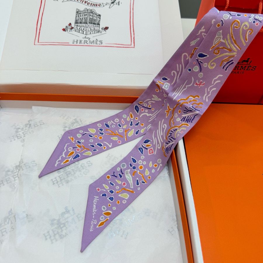 1:1 Replica Hermes Scarf Hermes “ ”Twilly — AAA Quality Replica — photo 5