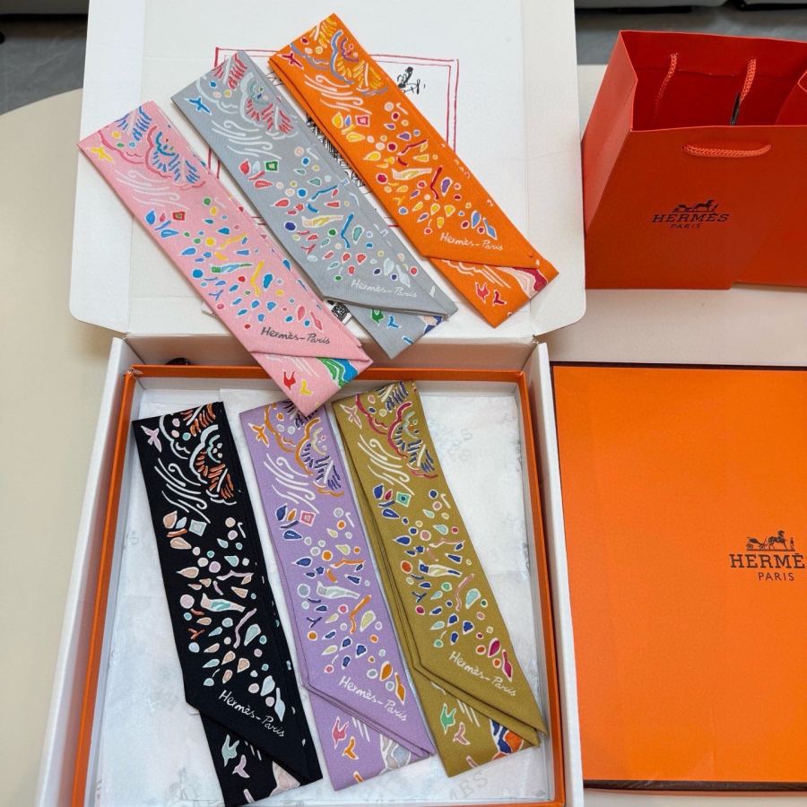 1:1 Replica Hermes Scarf Hermes “ ”Twilly — 1:1 Replica — photo 4