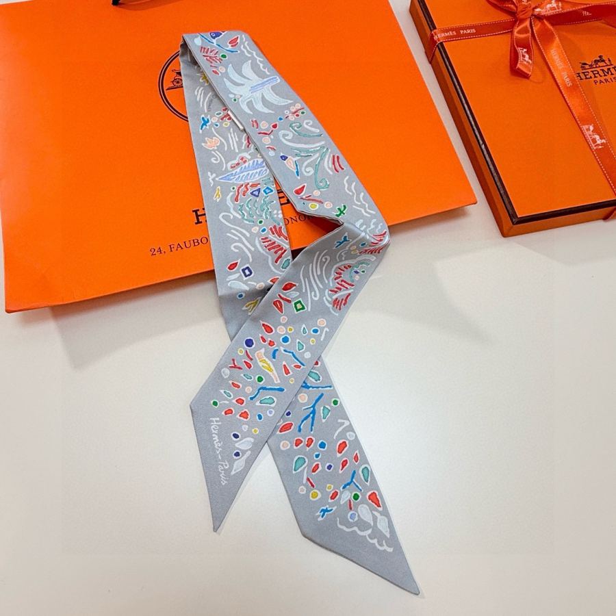 1:1 Replica Hermes Scarf Hermes “ ”Twilly — 1:1 Replica — photo 6