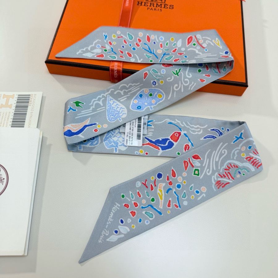 1:1 Replica Hermes Scarf Hermes “ ”Twilly — 1:1 Replica — photo 7