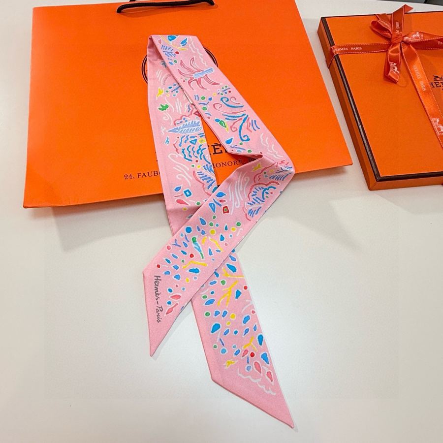 1:1 Replica Hermes Scarf Hermes “ ”Twilly — AAA Quality Replica — photo 5