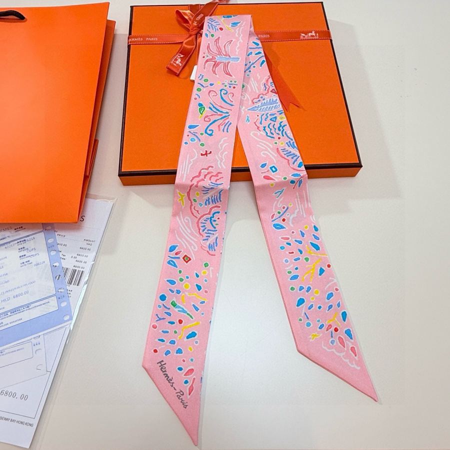 1:1 Replica Hermes Scarf Hermes “ ”Twilly — AAA Quality Replica — photo 4
