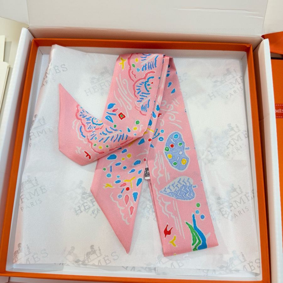 1:1 Replica Hermes Scarf Hermes “ ”Twilly — AAA Quality Replica — photo 8