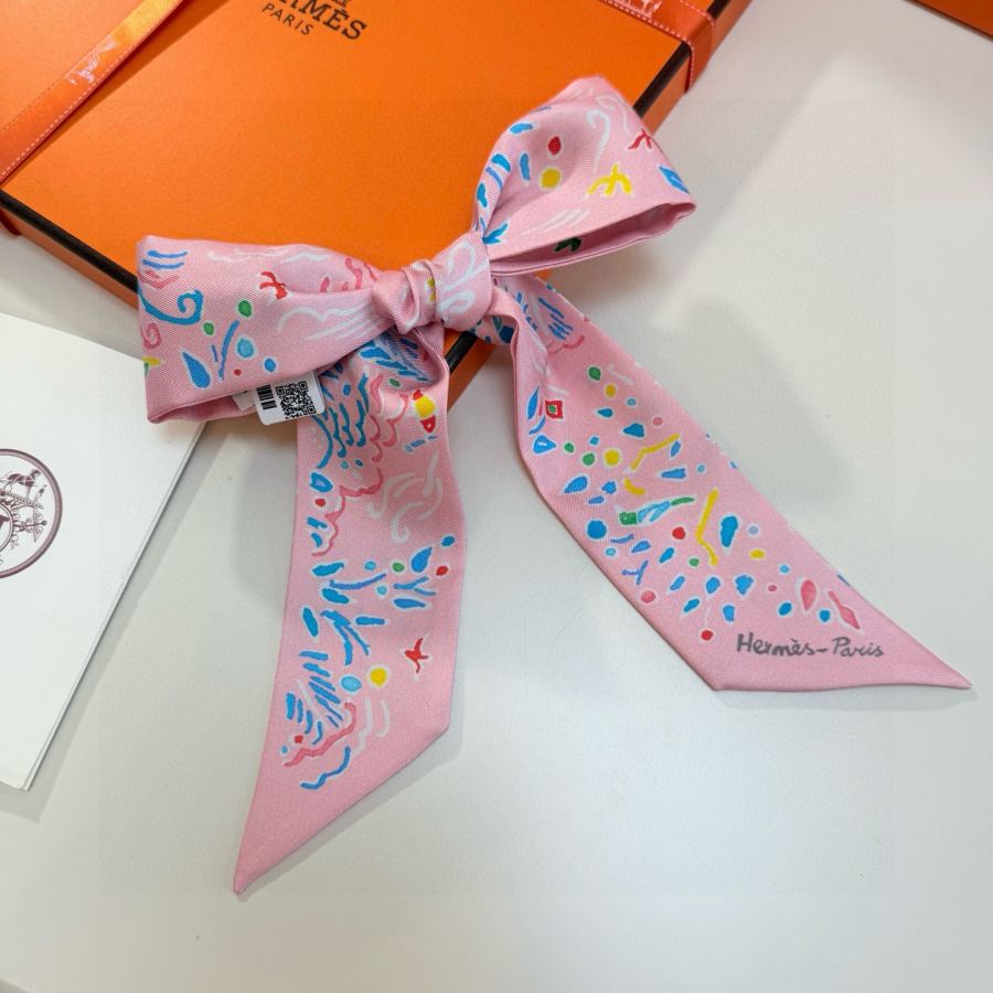 1:1 Replica Hermes Scarf Hermes “ ”Twilly — AAA Quality Replica — photo 12