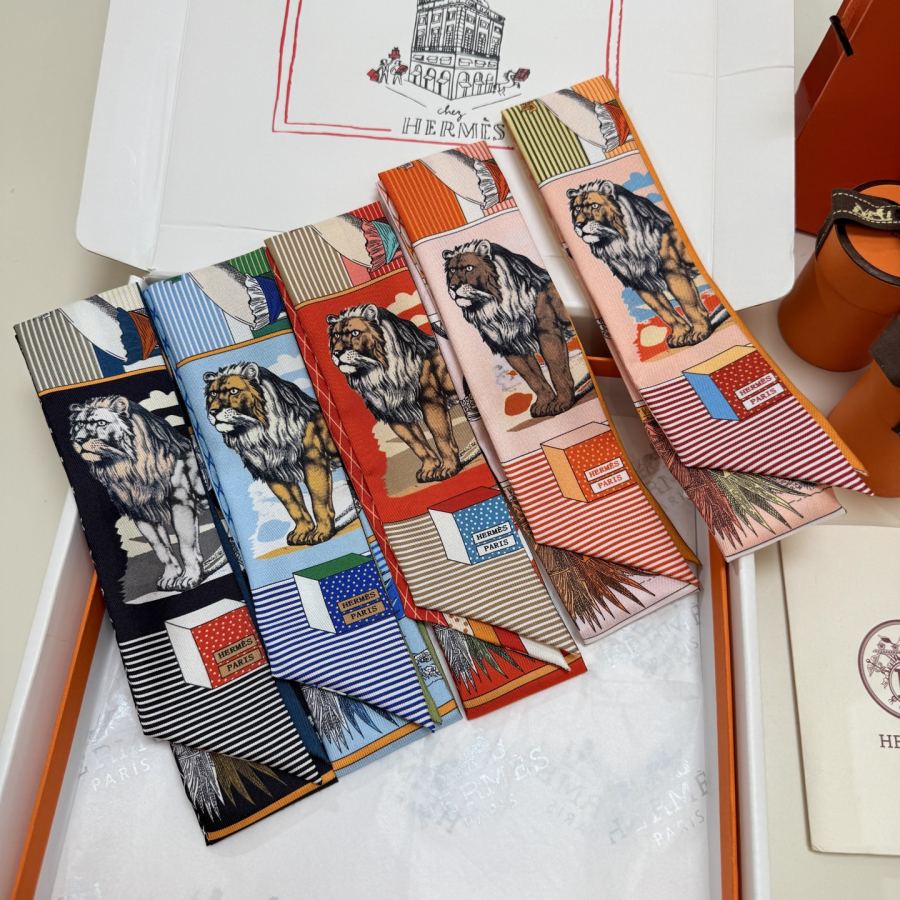 1:1 Replica Hermes Scarf Hermes “ ”Twilly — Premium Replica — photo 11