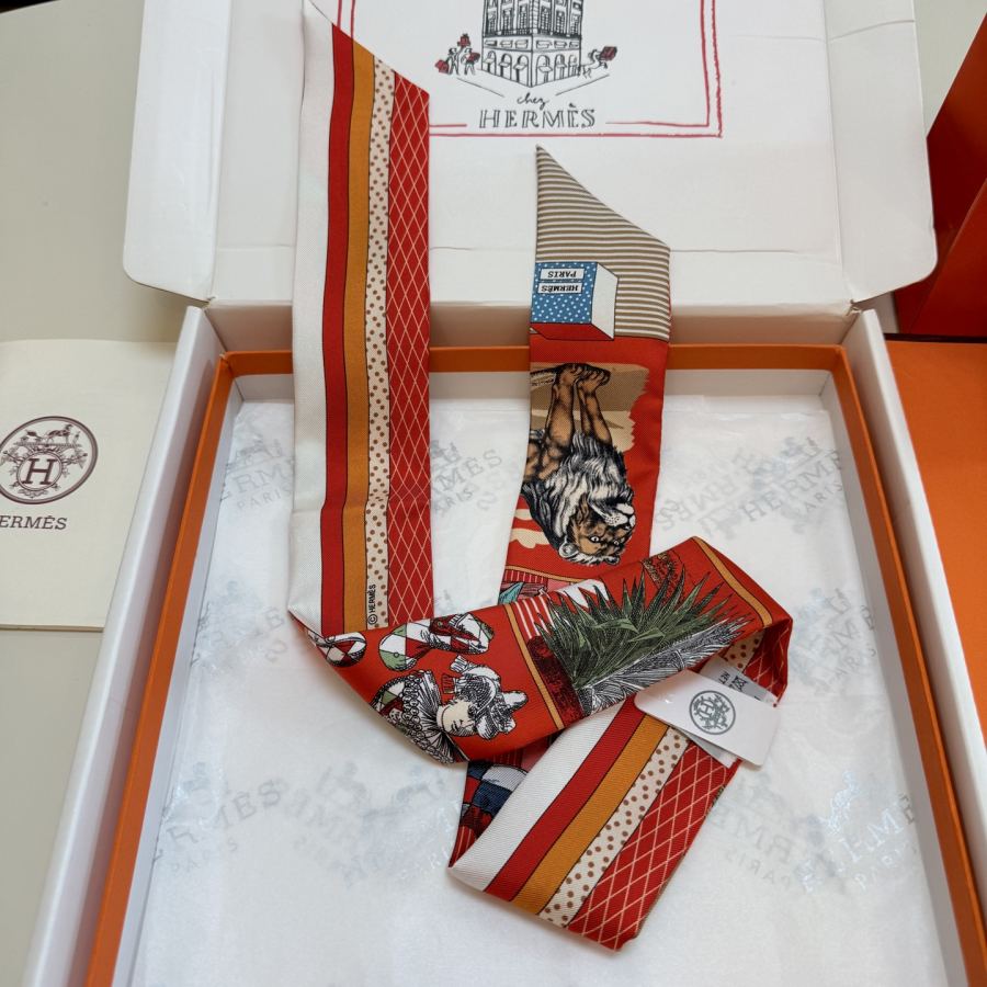 1:1 Replica Hermes Scarf Hermes “ ”Twilly — AAA Quality Replica — photo 7