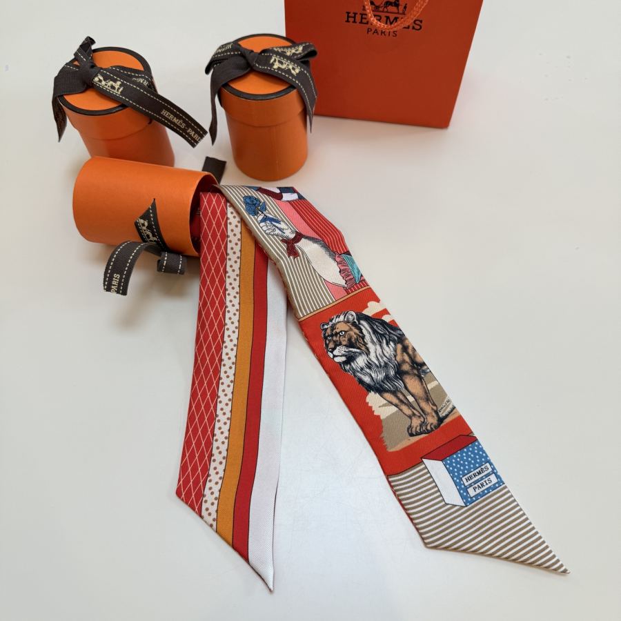 1:1 Replica Hermes Scarf Hermes “ ”Twilly — AAA Quality Replica — photo 9
