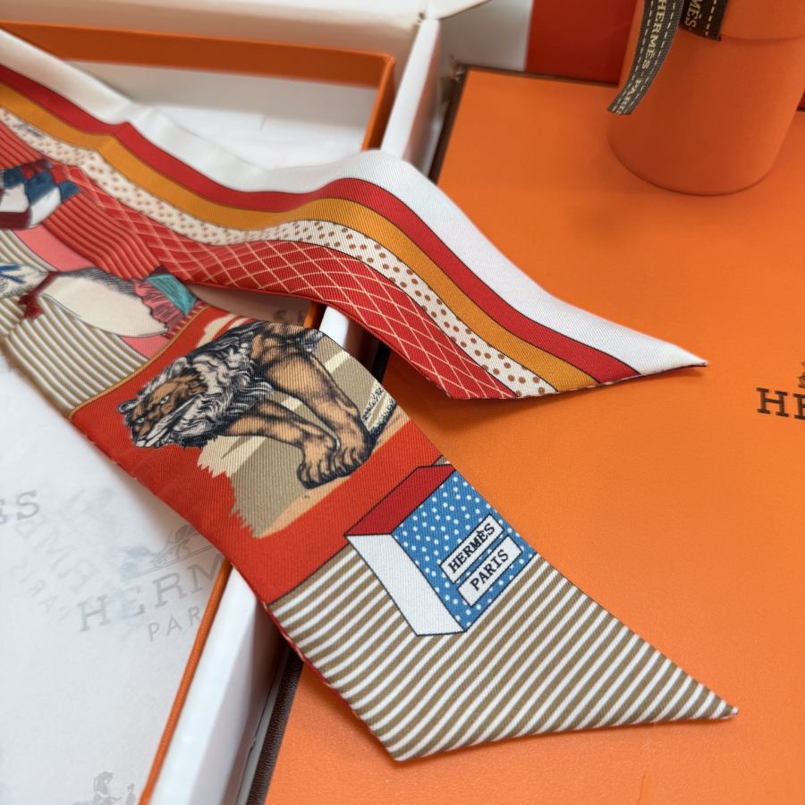 1:1 Replica Hermes Scarf Hermes “ ”Twilly — AAA Quality Replica — photo 8
