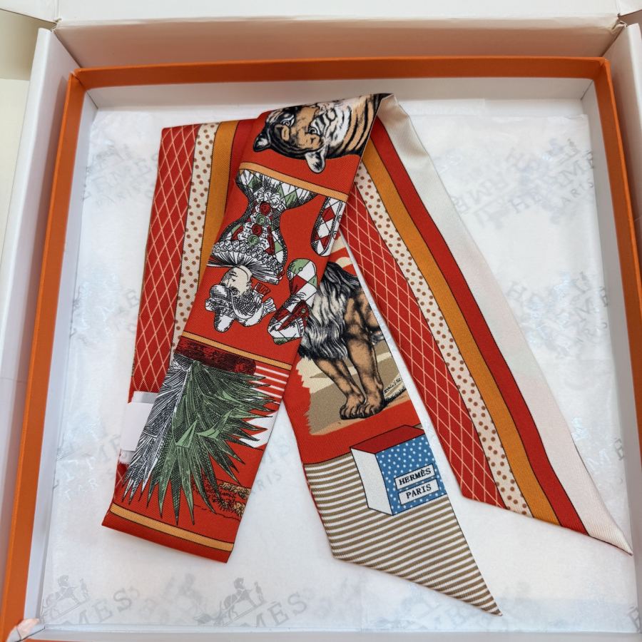 1:1 Replica Hermes Scarf Hermes “ ”Twilly — AAA Quality Replica — photo 6