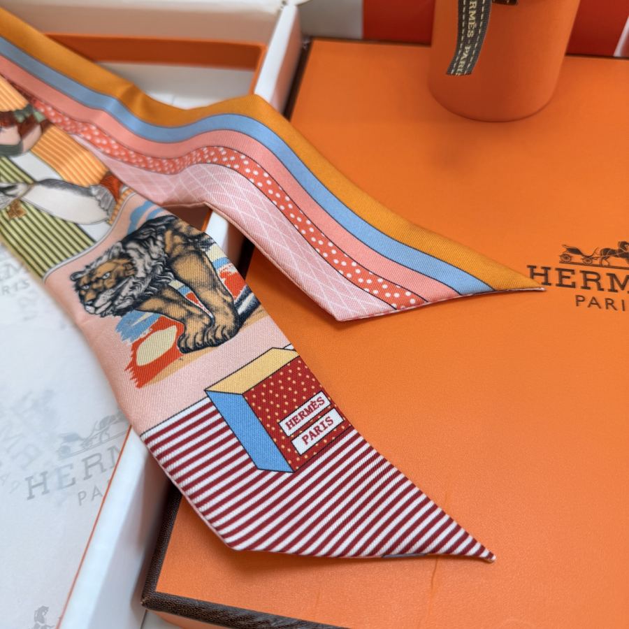 1:1 Replica Hermes Scarf Hermes “ ”Twilly — AAA Quality Replica — photo 7