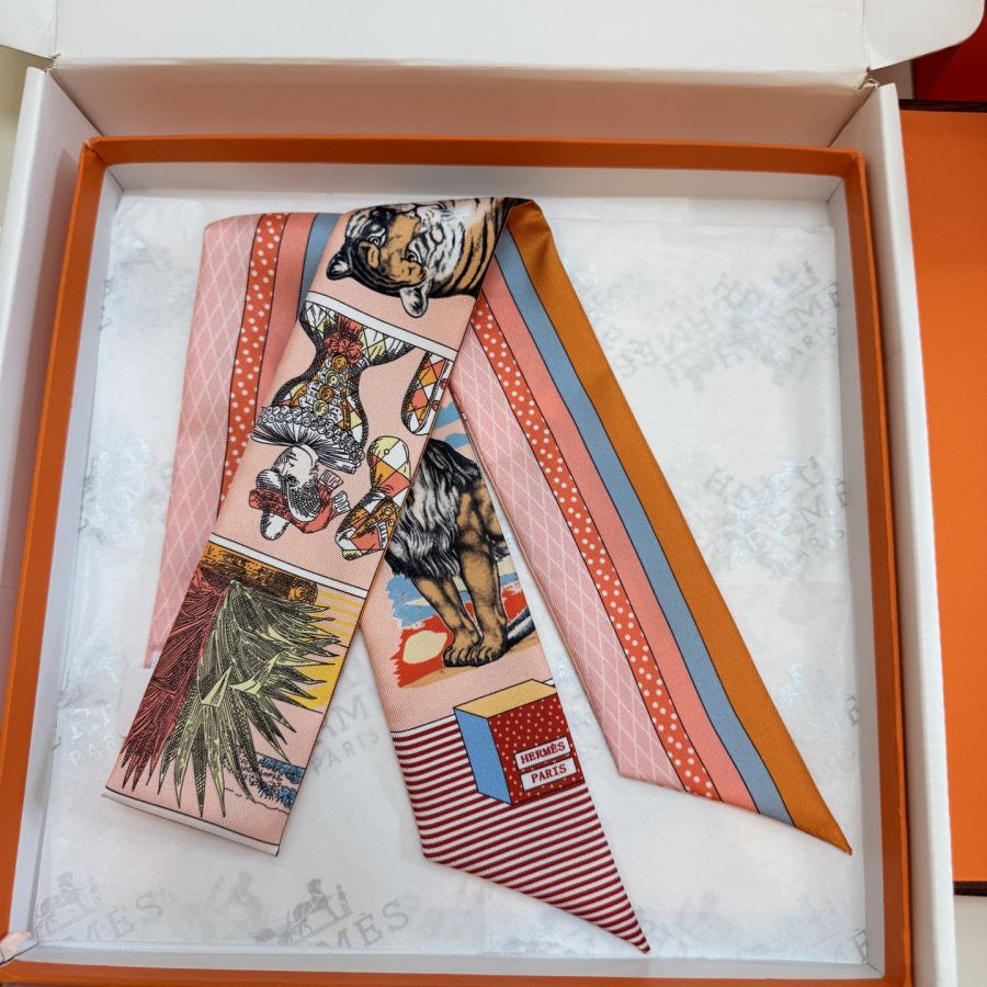 1:1 Replica Hermes Scarf Hermes “ ”Twilly — AAA Quality Replica — photo 6
