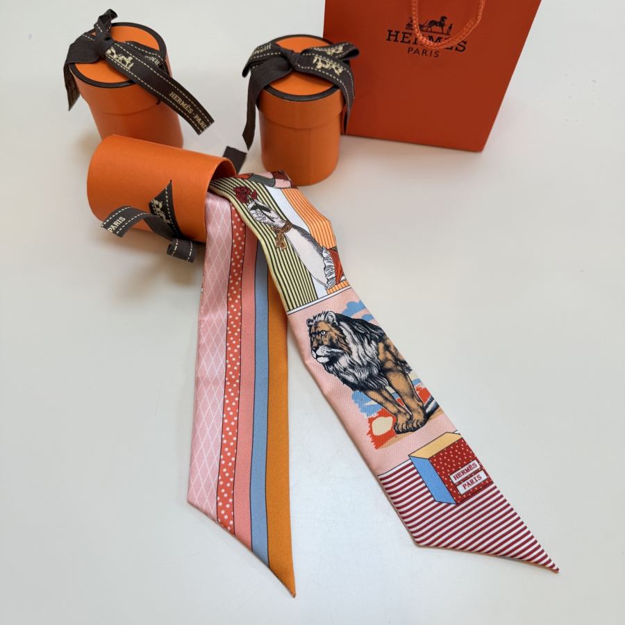 1:1 Replica Hermes Scarf Hermes “ ”Twilly — AAA Quality Replica — photo 5