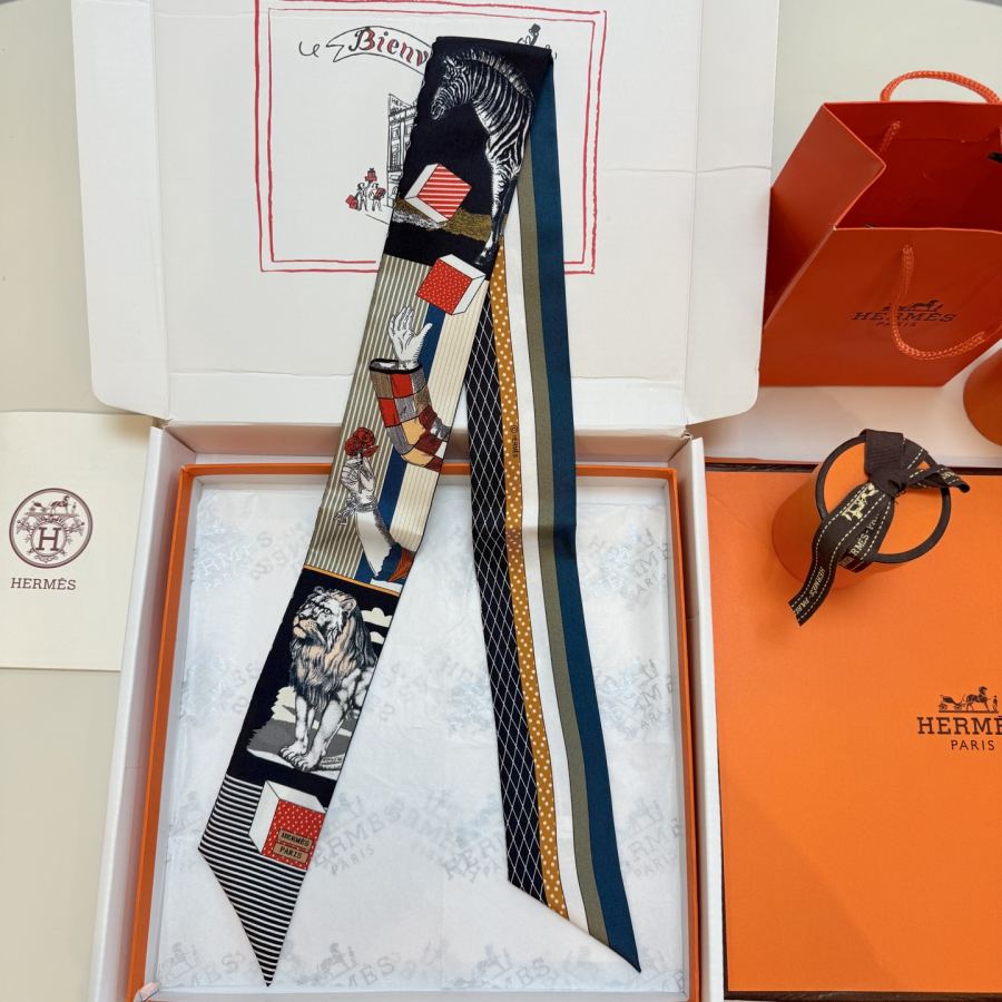 1:1 Replica Hermes Scarf Hermes “ ”Twilly — 1:1 Replica — photo 3