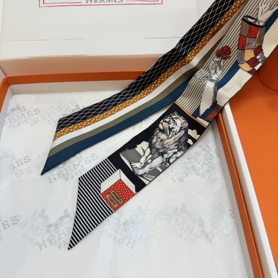 1:1 Replica Hermes Scarf Hermes “ ”Twilly — 1:1 Replica — photo 5