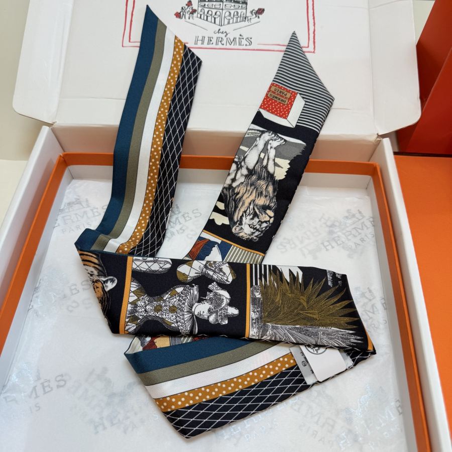 1:1 Replica Hermes Scarf Hermes “ ”Twilly — 1:1 Replica — photo 8