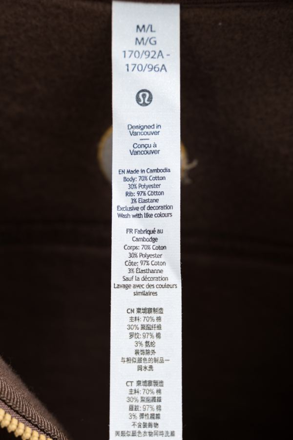 1:1 Replica Lulu Jacket Lululemon Scuba — AAA Quality Replica — photo 9