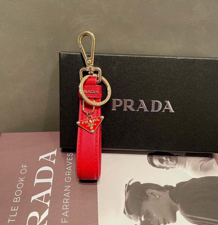 1:1 Replica prada glasses Prada Keychain pu logo — Premium Replica — photo 2