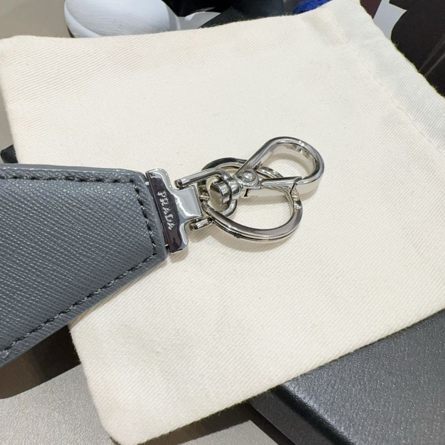 1:1 Replica prada glasses PRADA Keychain LOGO Keychain Charm — AAA Quality Replica — photo 7