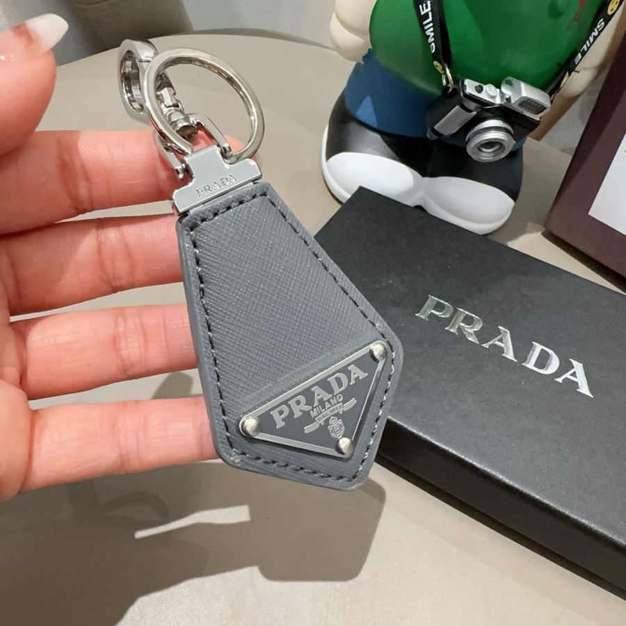 1:1 Replica prada glasses PRADA Keychain LOGO Keychain Charm — AAA Quality Replica — photo 2