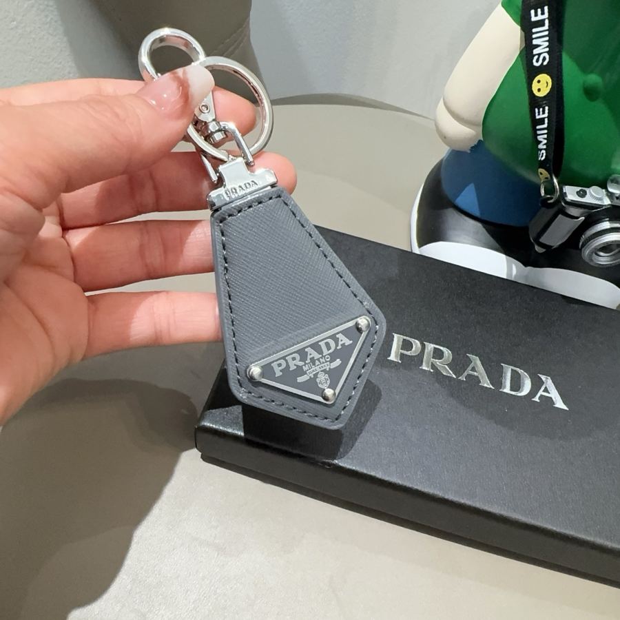 1:1 Replica prada glasses PRADA Keychain LOGO Keychain Charm — AAA Quality Replica — photo 5