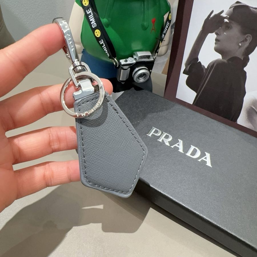 1:1 Replica prada glasses PRADA Keychain LOGO Keychain Charm — AAA Quality Replica — photo 6