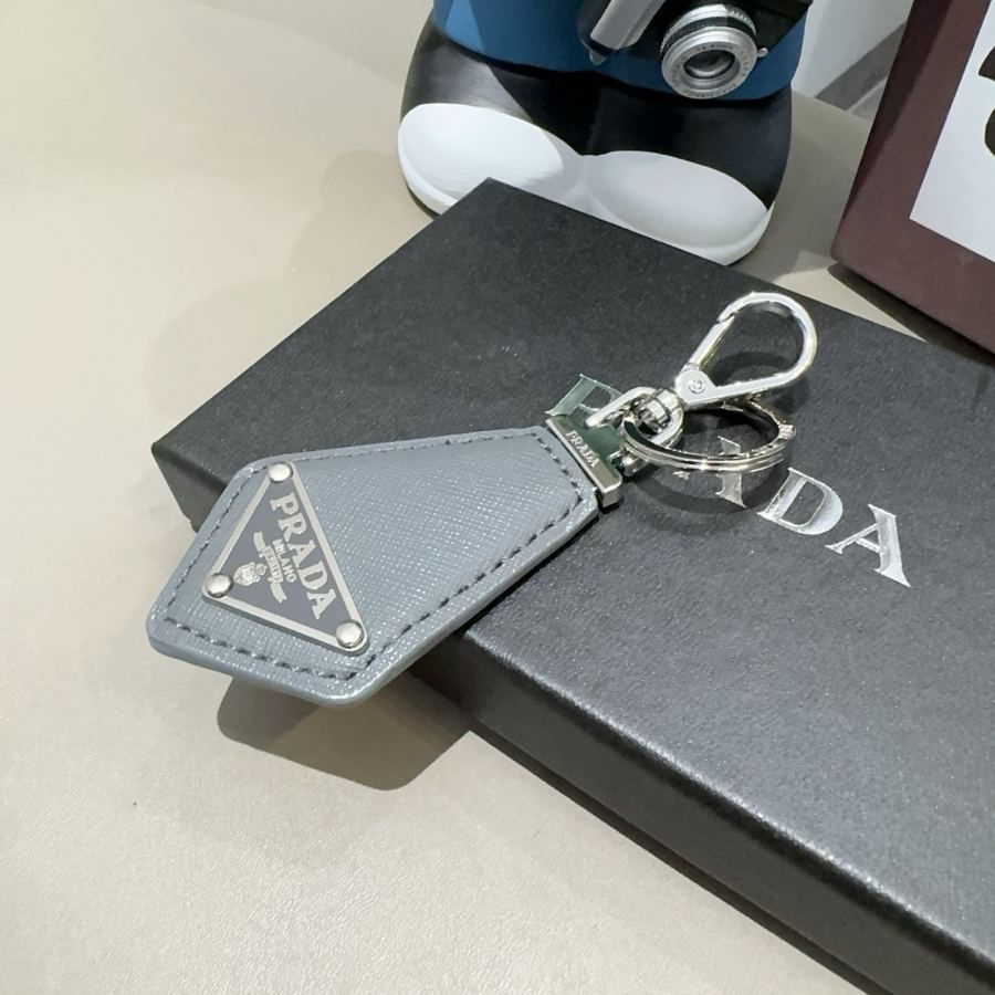 1:1 Replica prada glasses PRADA Keychain LOGO Keychain Charm — AAA Quality Replica — photo 8