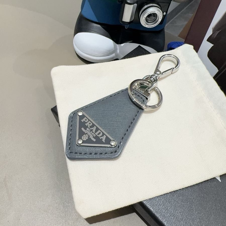 1:1 Replica prada glasses PRADA Keychain LOGO Keychain Charm — AAA Quality Replica — photo 4