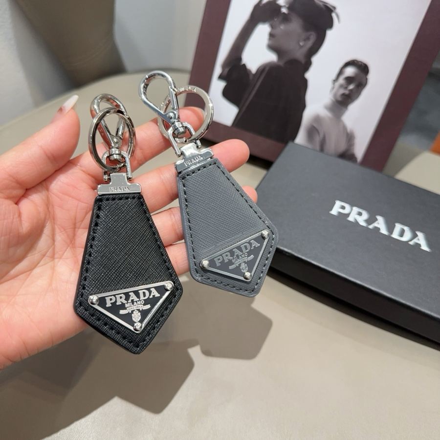 1:1 Replica prada glasses PRADA Keychain LOGO Keychain Charm — AAA Quality Replica — photo 3