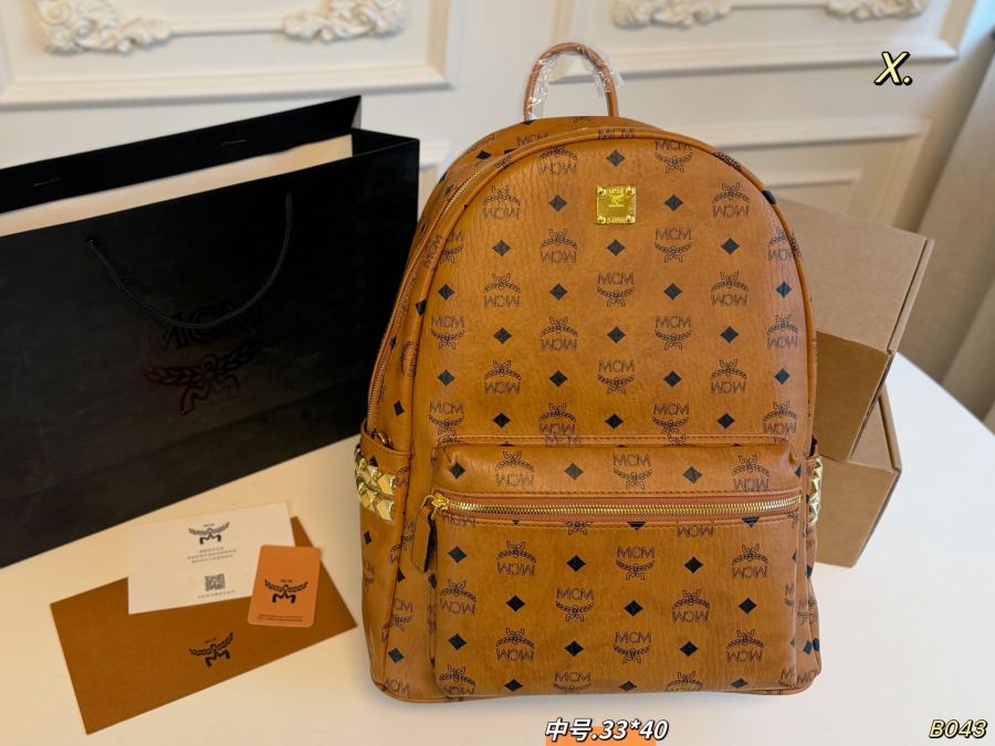 1:1 Replica MCM bag Medium (without box) — 1:1 Replica — photo 2