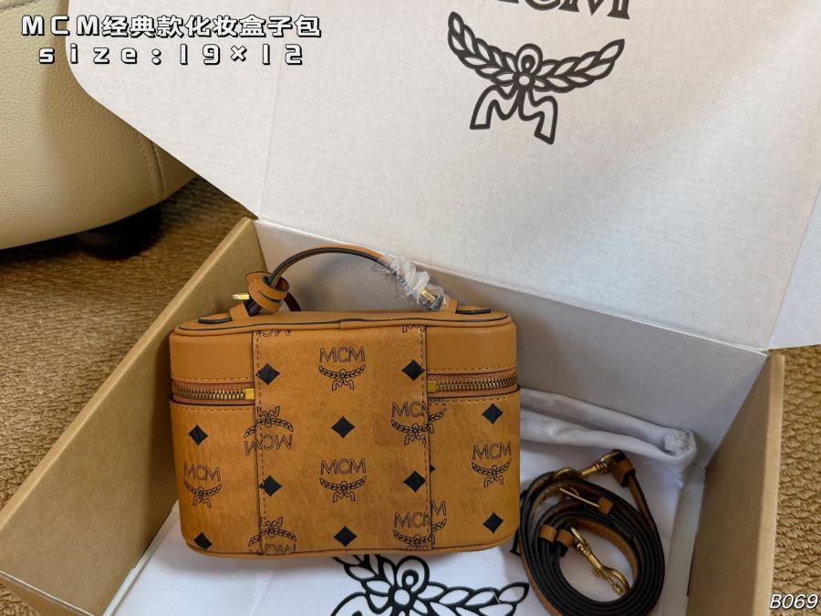 1:1 Replica MCM bag airplane box) — Premium Replica — photo 5