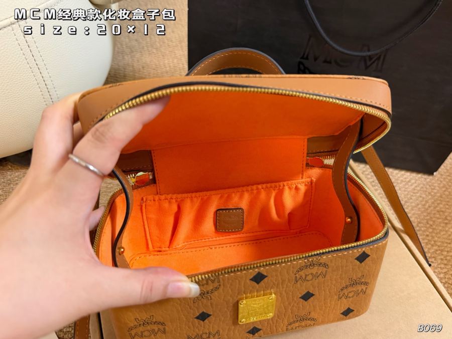 1:1 Replica MCM bag airplane box) — AAA Quality Replica — photo 9