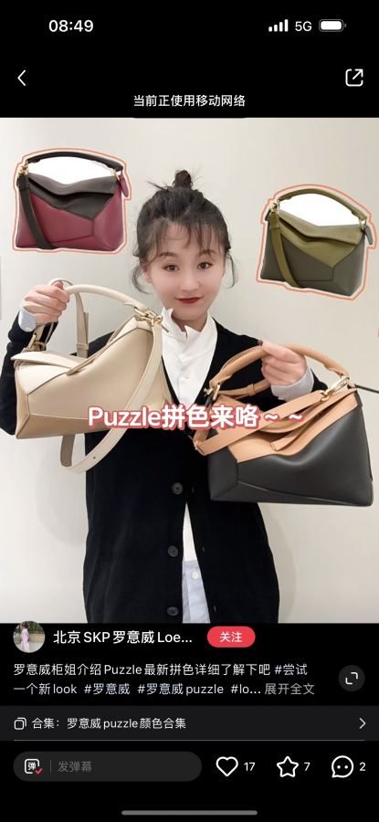 1:1 Replica LOEWE bag Loewe Puzzle — AAA Quality Replica — photo 5