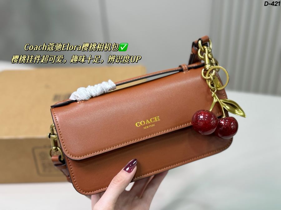 1:1 Replica COACH bag Comes with cherry pendant — AAA Quality Replica — photo 2