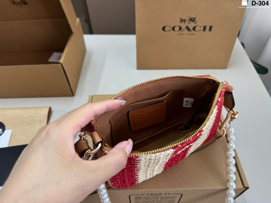 1:1 Replica COACH bag With pearls — Premium Replica — photo 7