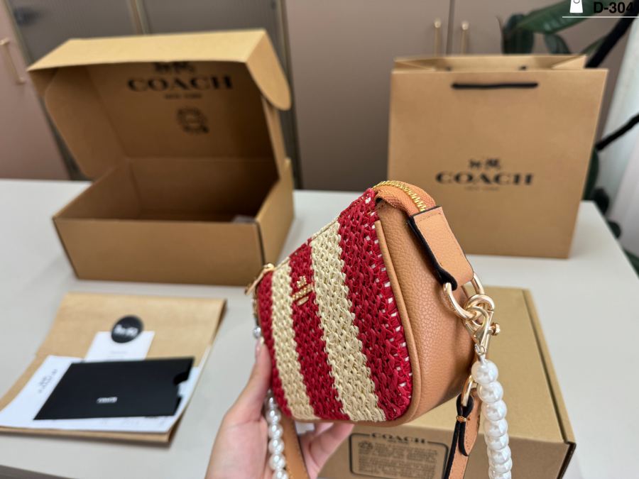 1:1 Replica COACH bag With pearls — Premium Replica — photo 5