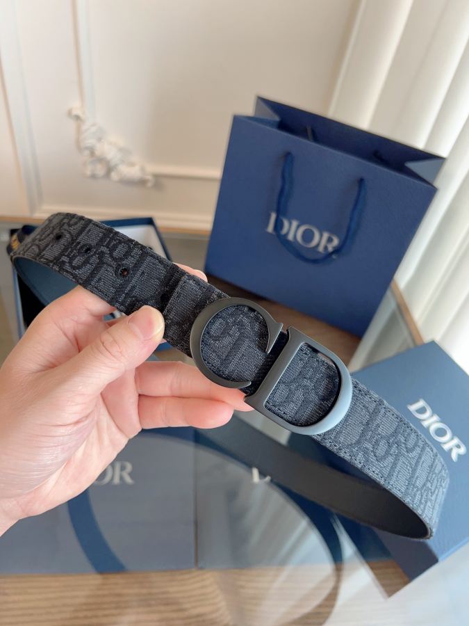 1:1 Replica Dior belt 《DIOR》 / Oblique / 3.5 — Premium Replica — photo 5