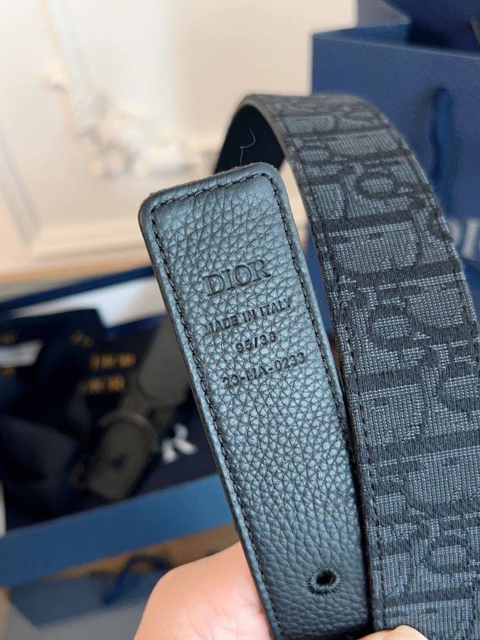 1:1 Replica Dior belt 《DIOR》 / Oblique / 3.5 — Premium Replica — photo 8