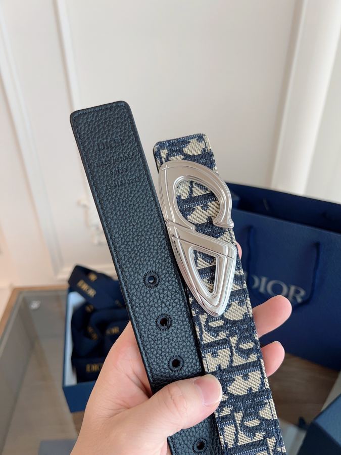 1:1 Replica Dior belt 《DIOR》 / Oblique / 3.5 — AAA Quality Replica — photo 7