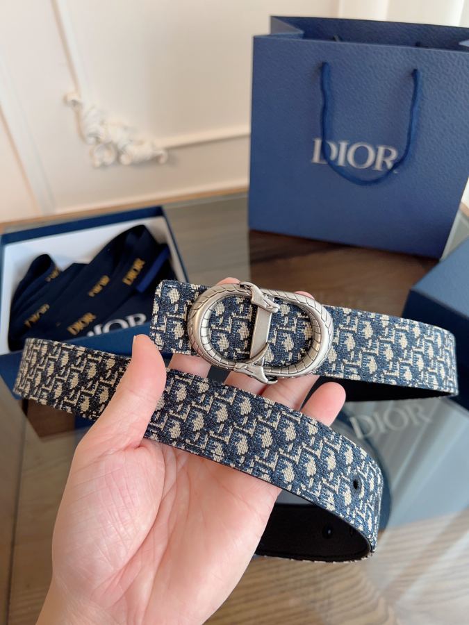 1:1 Replica Dior belt 《DIOR》 / Oblique / 3.5 — AAA Quality Replica — photo 2