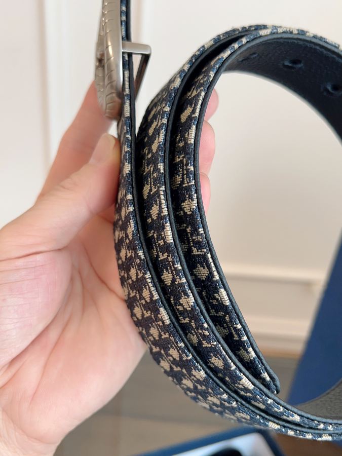 1:1 Replica Dior belt 《DIOR》 / Oblique / 3.5 — AAA Quality Replica — photo 4