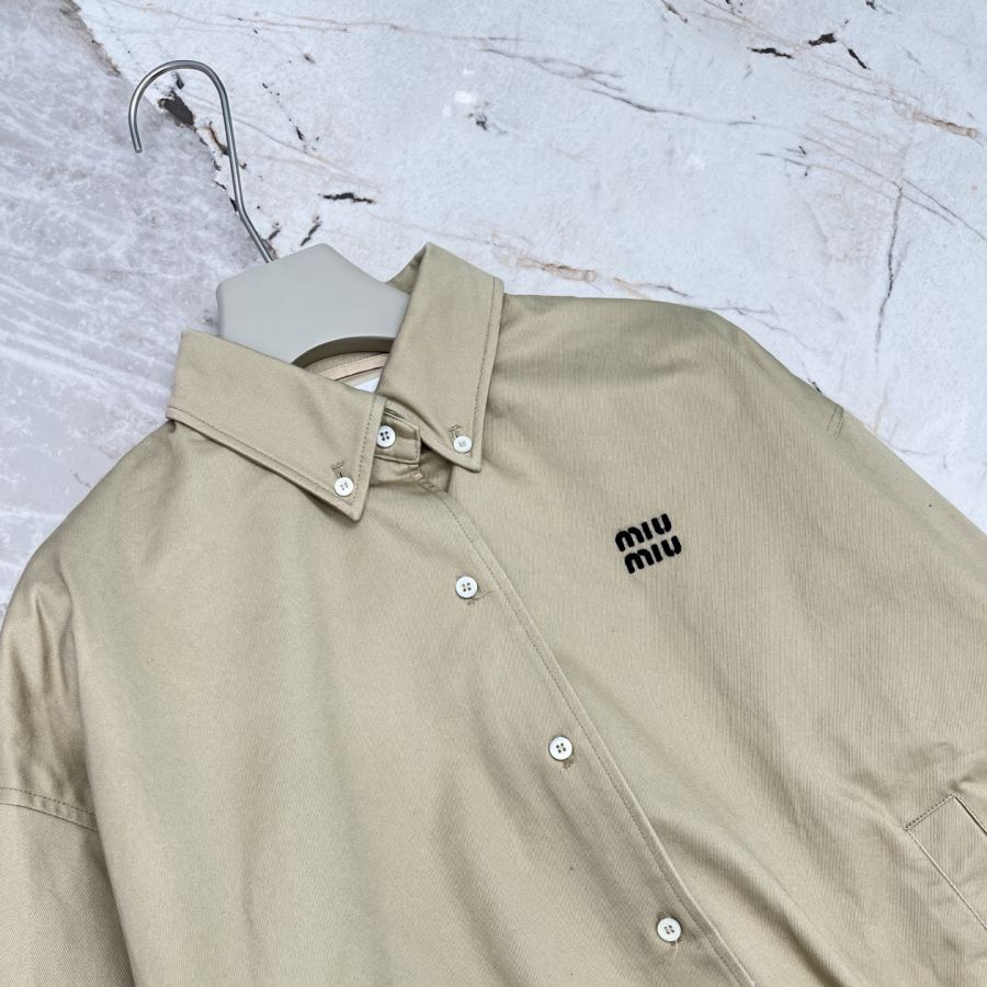 1:1 Replica MIUMIU men Miu embroidered buttoned jacket — Premium Replica — photo 4