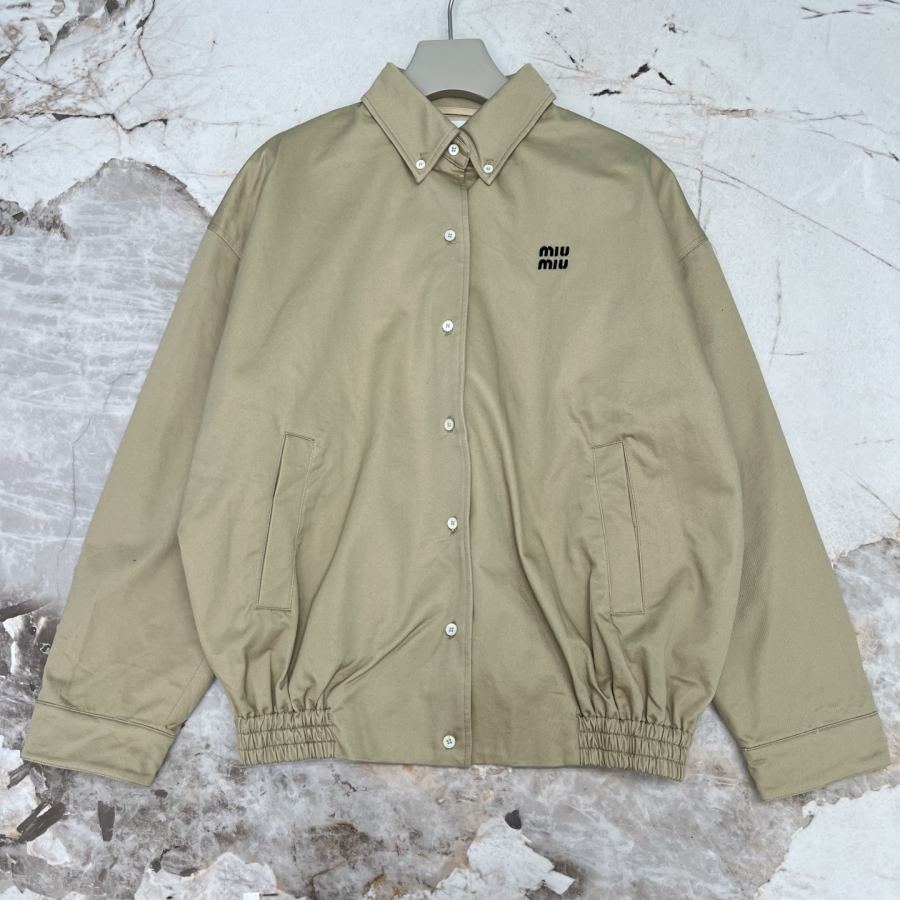 1:1 Replica MIUMIU men Miu embroidered buttoned jacket — Premium Replica — photo 3