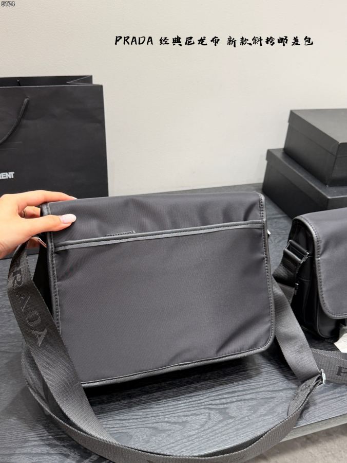 1:1 Replica PRADA bag PRADA Men's logo — AAA Quality Replica — photo 6