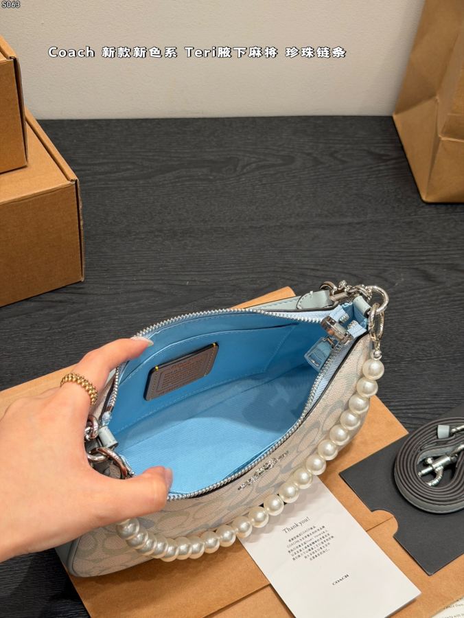 1:1 Replica COACH bag With pearl chain — 1:1 Replica — photo 9