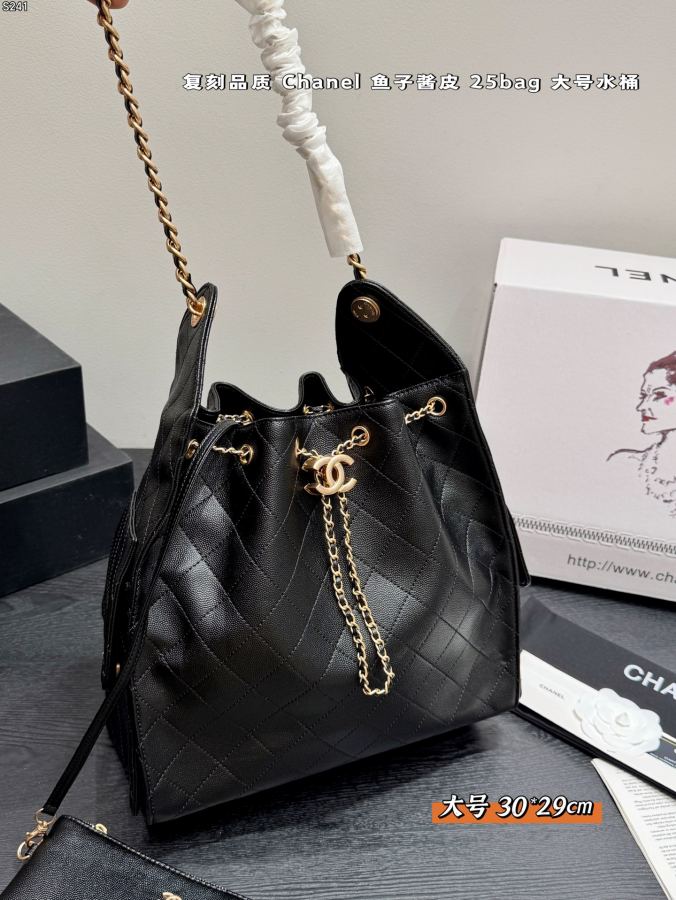 1:1 Replica Chanel bag replica version caviar skin — photo 2