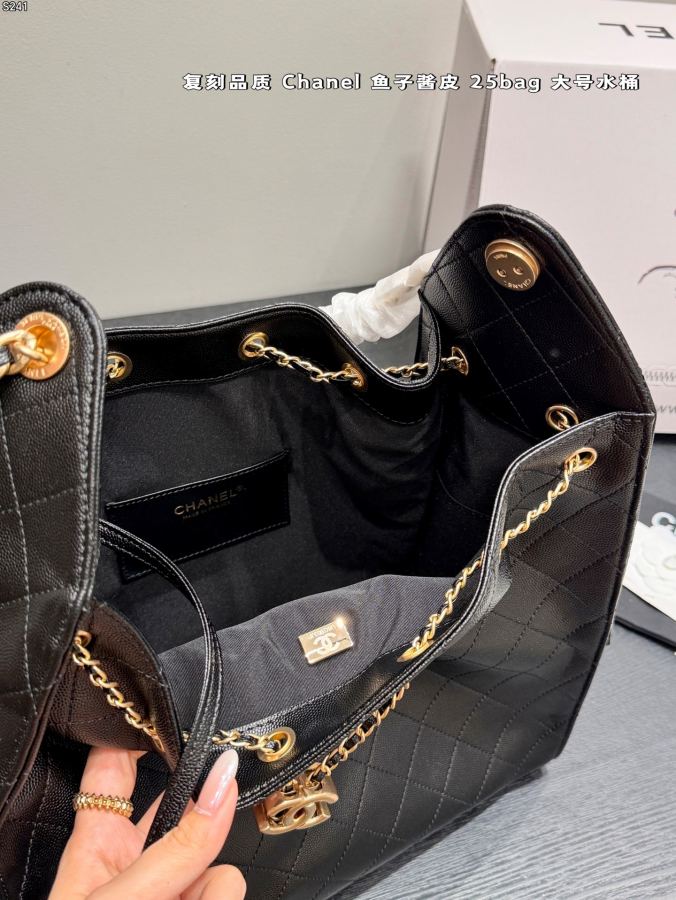1:1 Replica Chanel bag replica version caviar skin — photo 9