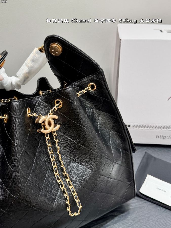 1:1 Replica Chanel bag replica version caviar skin — photo 3