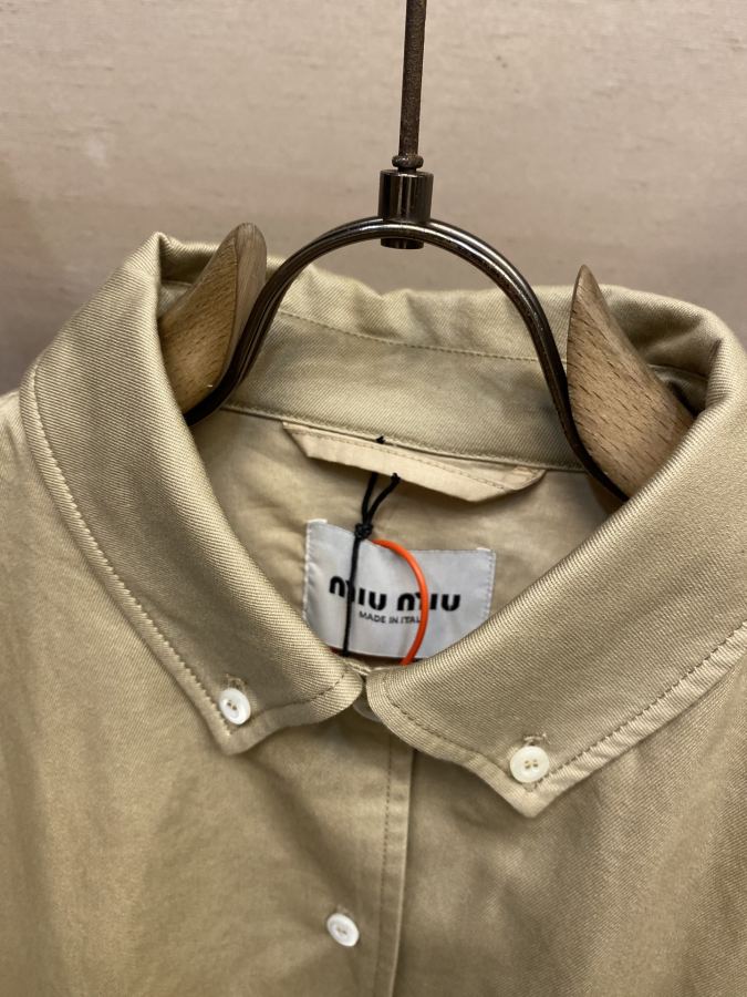 1:1 Replica MIUMIU men Miu embroidered buttoned jacket — AAA Quality Replica — photo 3